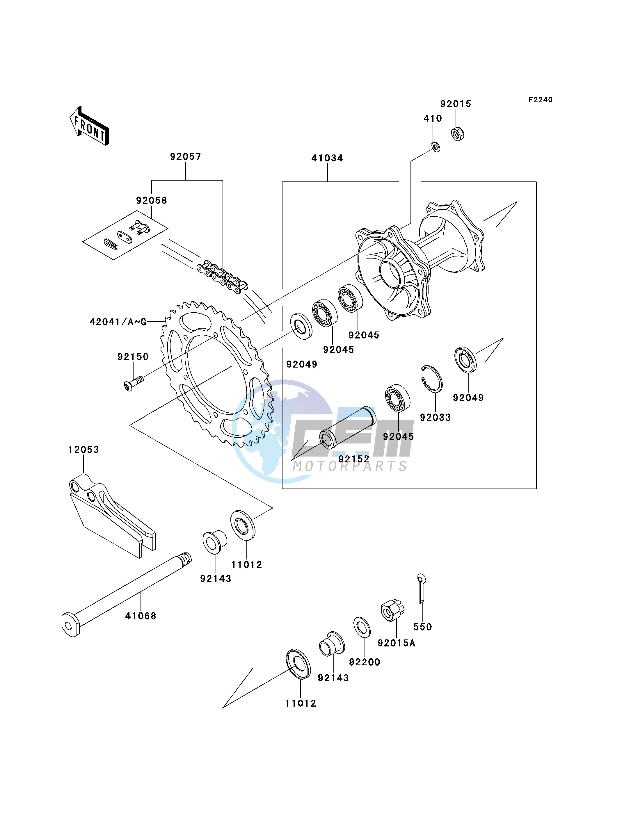 REAR HUB