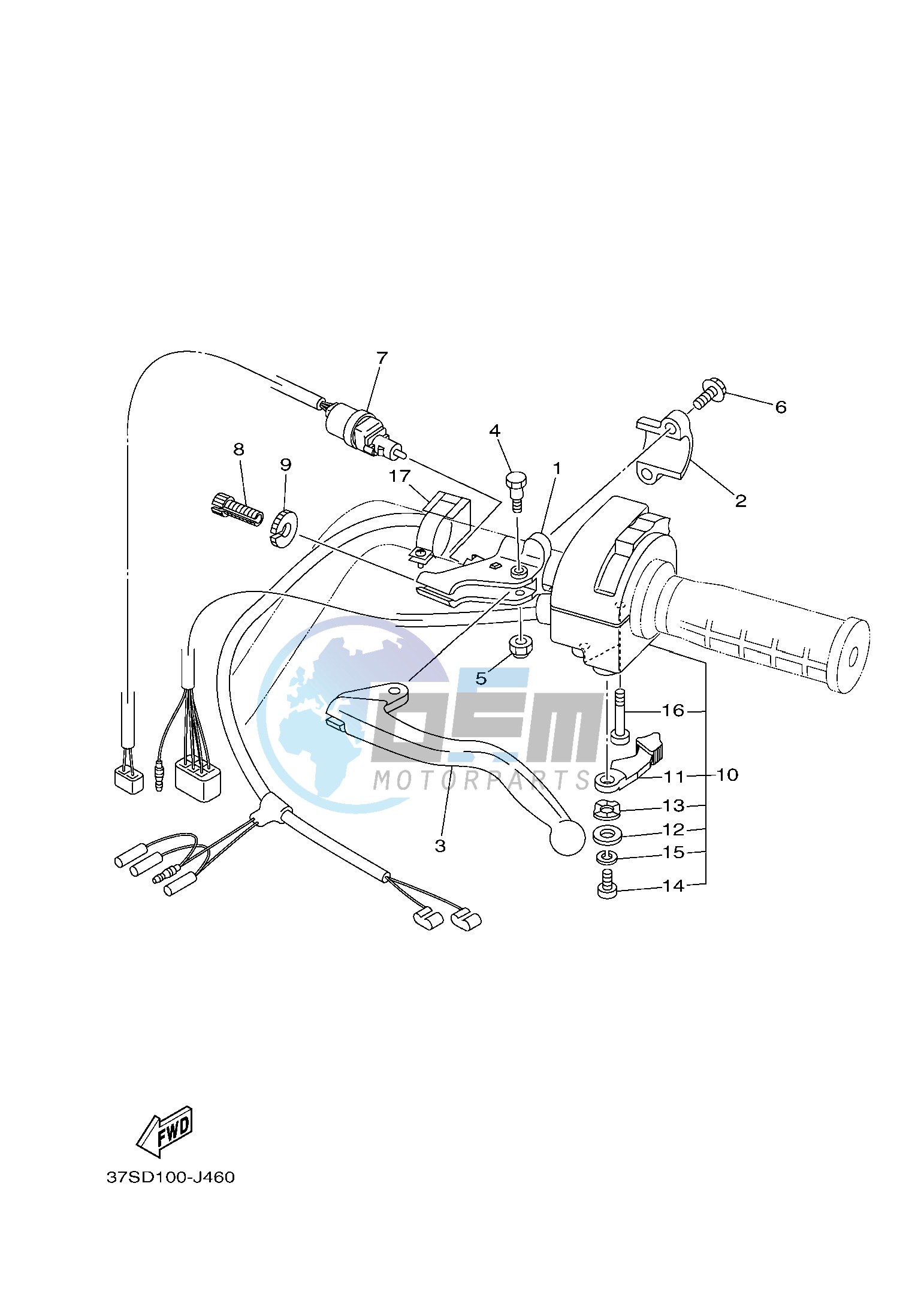 HANDLE SWITCH & LEVER