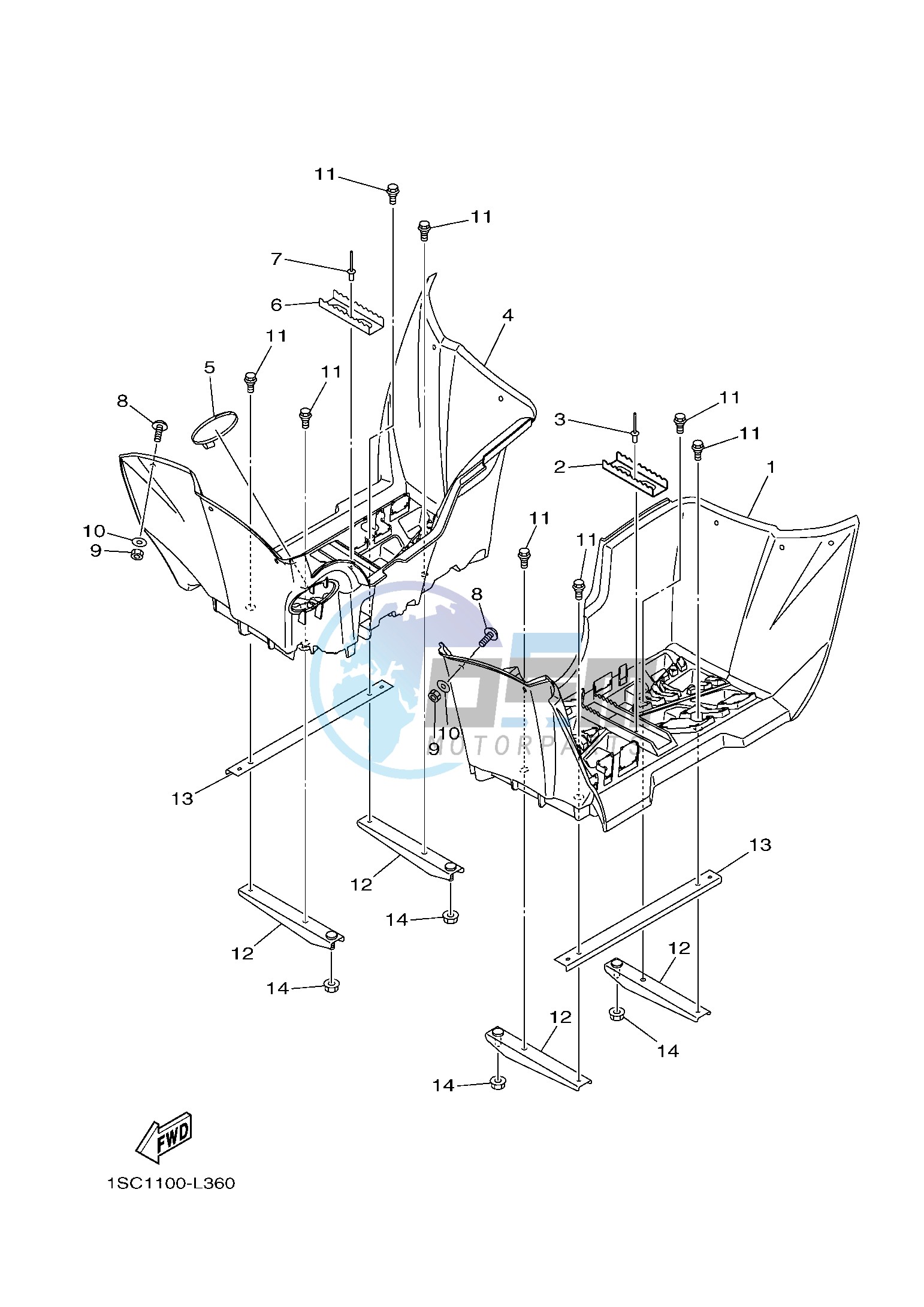 STAND & FOOTREST