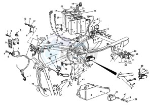 ROADSTER 125 drawing ELECTRICAL DEVICES