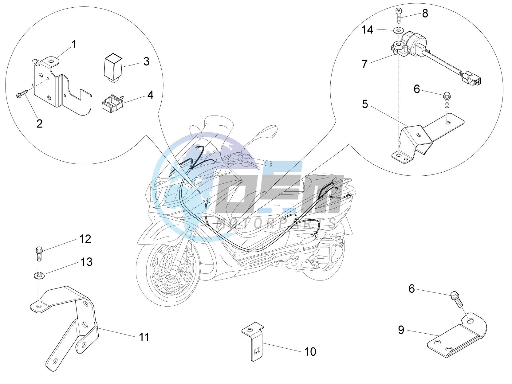 Electrical system components