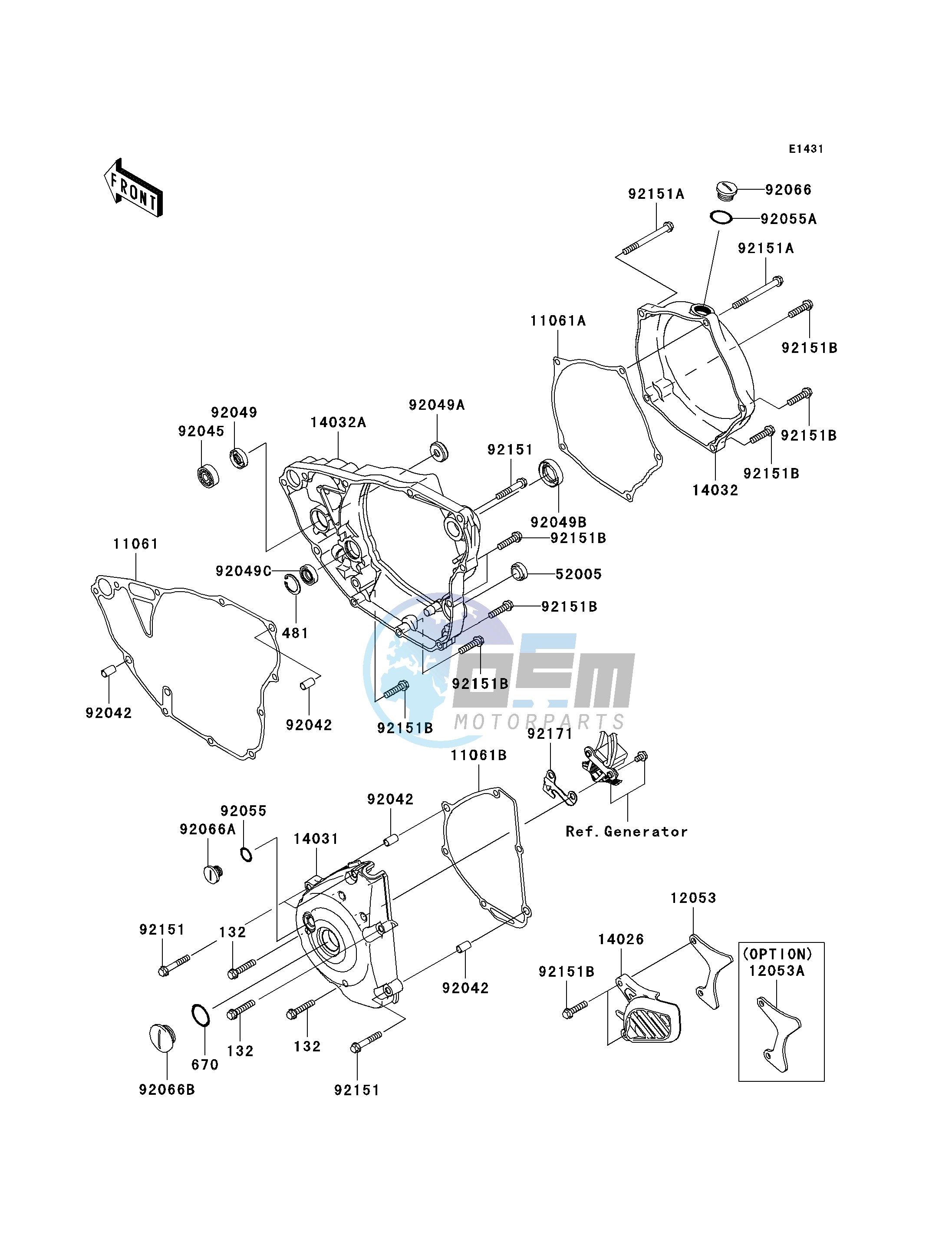 ENGINE COVER-- S- -