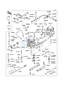 W650 EJ650C6F GB XX (EU ME A(FRICA) drawing Carburetor