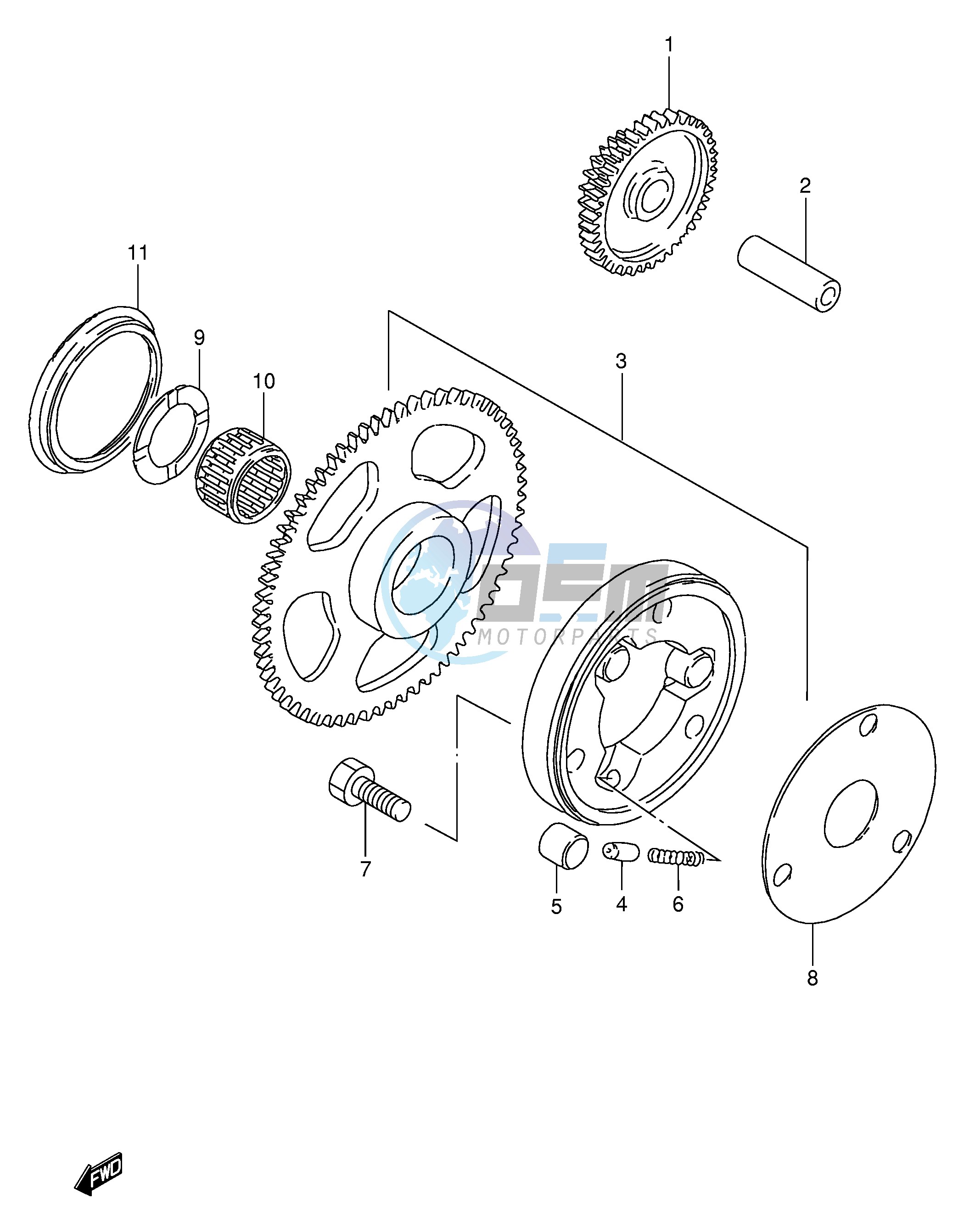 STARTER CLUTCH