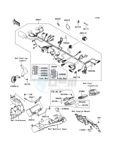 Z750R ABS ZR750PCF UF (UK FA) XX (EU ME A(FRICA) drawing Chassis Electrical Equipment