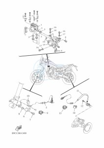 XTZ690 TENERE 700 (BFF2) drawing ELECTRICAL 3