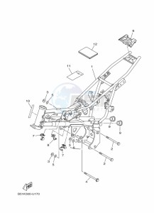 TT-R110E (B51U) drawing FRAME