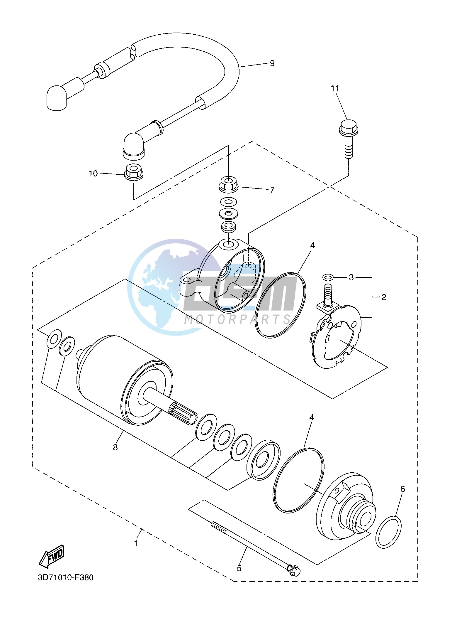 STARTING MOTOR