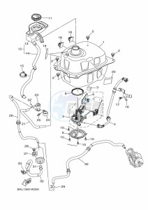 CZD250-A  (BFR1) drawing CRANKCASE