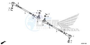 TRX420FE1E TRX420 Europe Direct - (ED) drawing TIE ROD