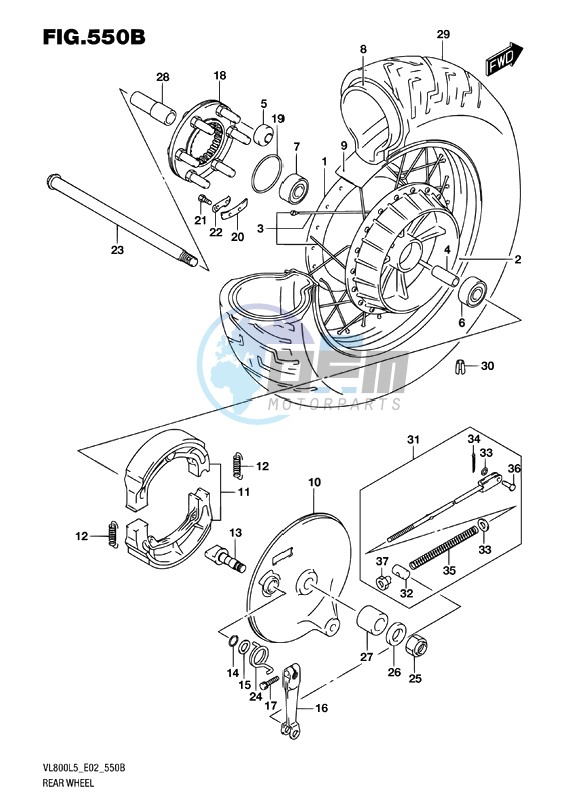 REAR WHEEL