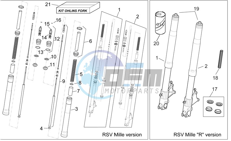 Front fork I