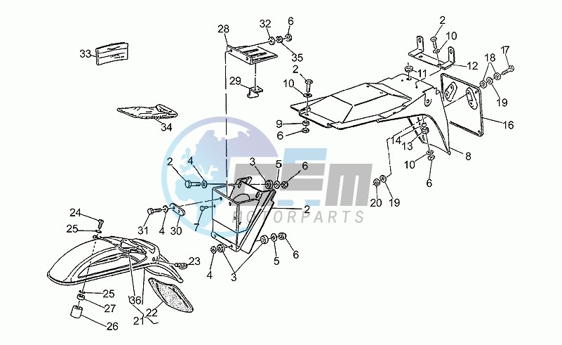 Mudguards - accessories