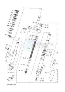 NS50 AEROX (1PH3 1PH3 1PH3) drawing FRONT FORK