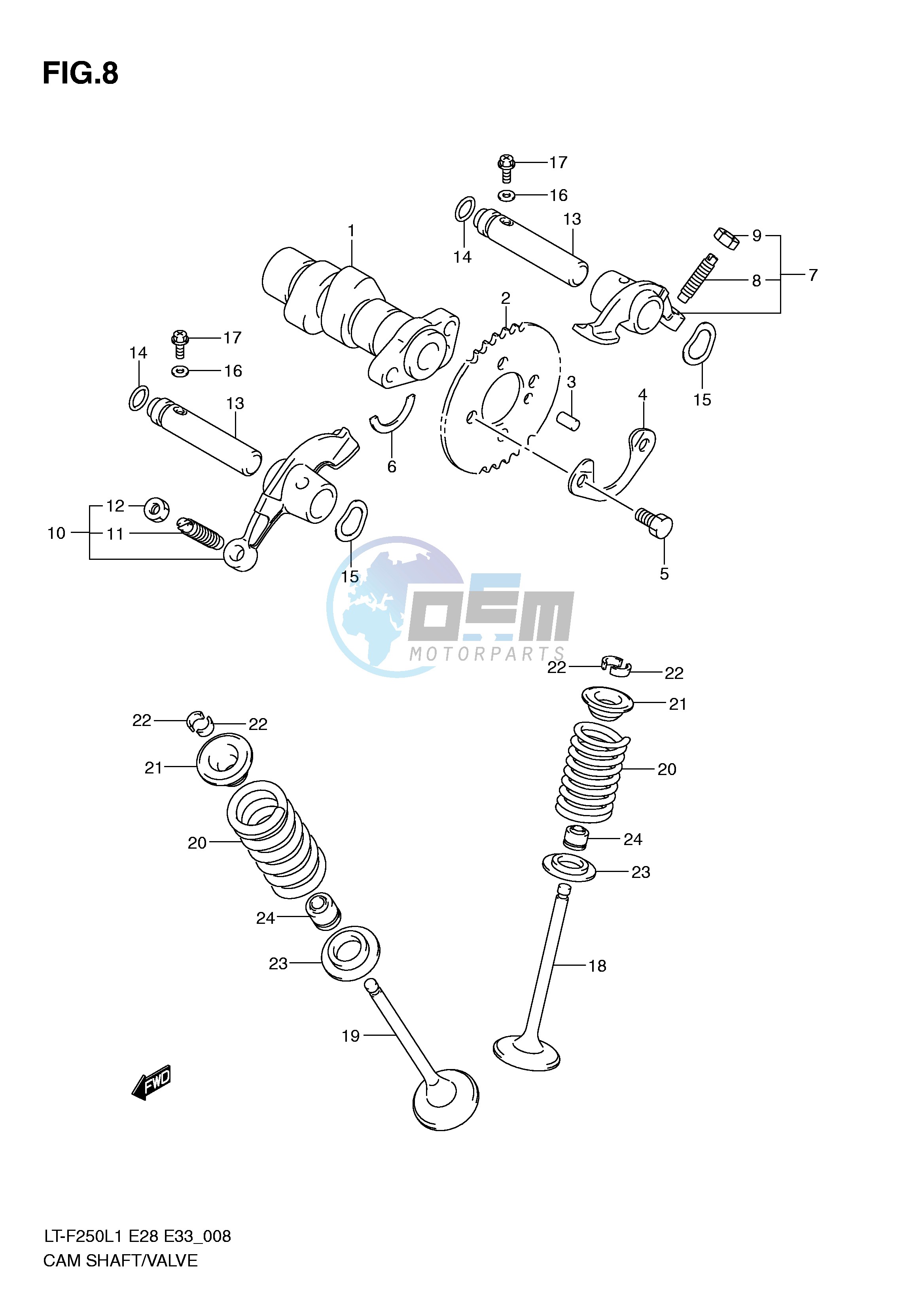 CAM SHAFT VALVE