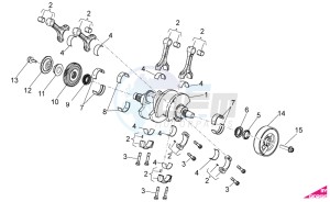 RSV 4 1000 4V SBK-FACTORY drawing Drive shaft