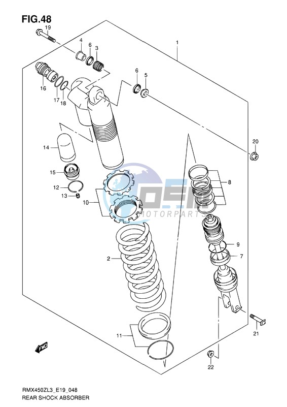 REAR SHOCK ABSORBER