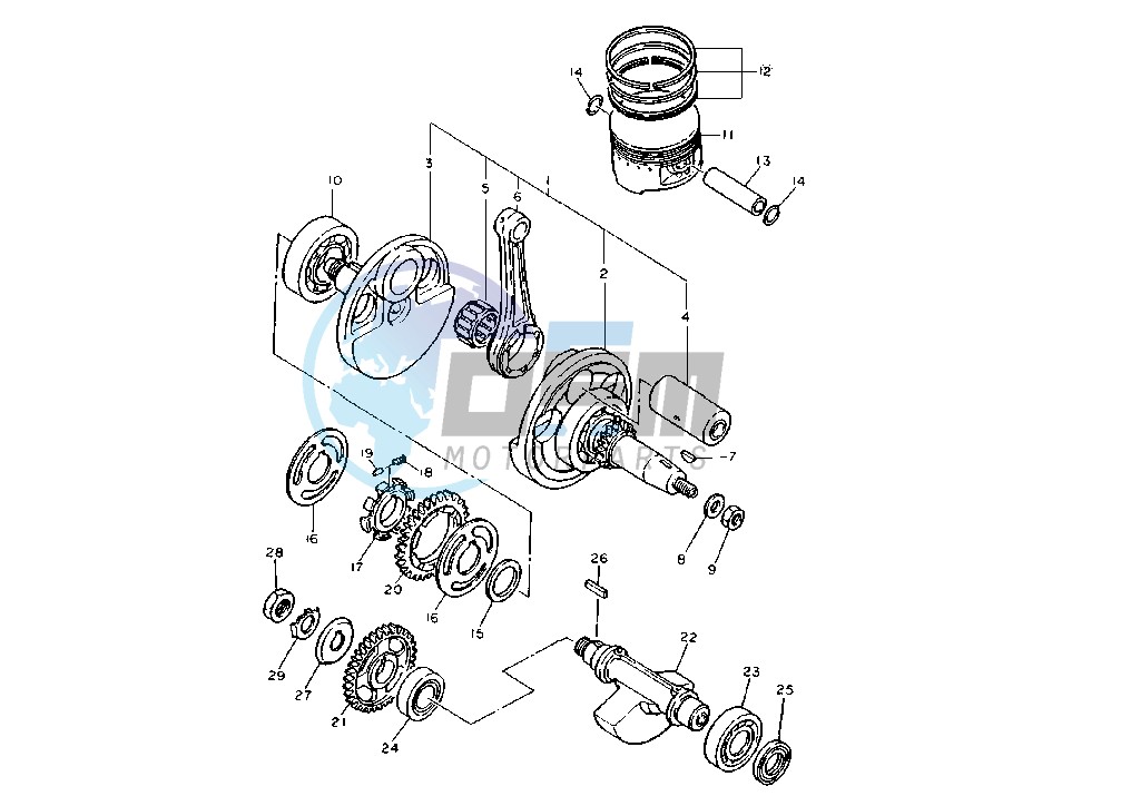 CRANKSHAFT PISTON