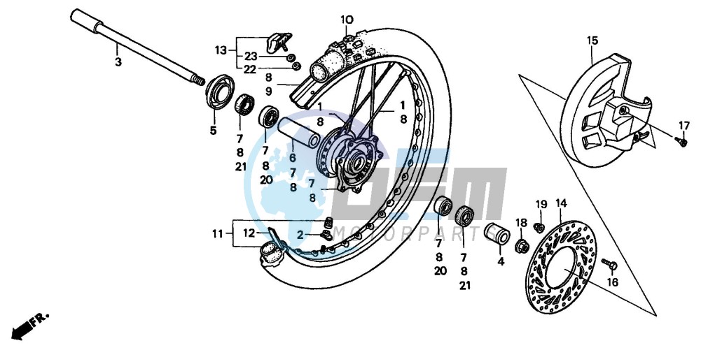 FRONT WHEEL