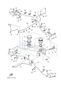 YXE700E YXE70WPHG WOLVERINE R-SPEC EPS HUNTER (2MB7) drawing MASTER CYLINDER