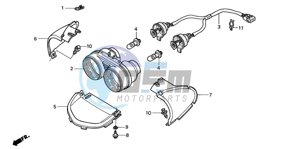 HEADLIGHT (TRX400EXX-4)