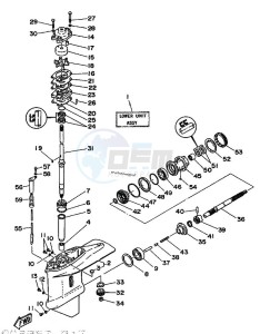 40G drawing LOWER-CASING-x-DRIVE-1