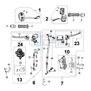 FIGHT 3 LCIB drawing BRAKE SYSTEM