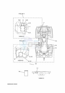 YFM700FWB KODIAK 700 (B6KE) drawing EMBLEM & LABEL 1