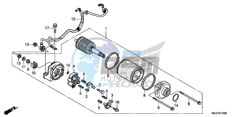 STARTER MOTOR