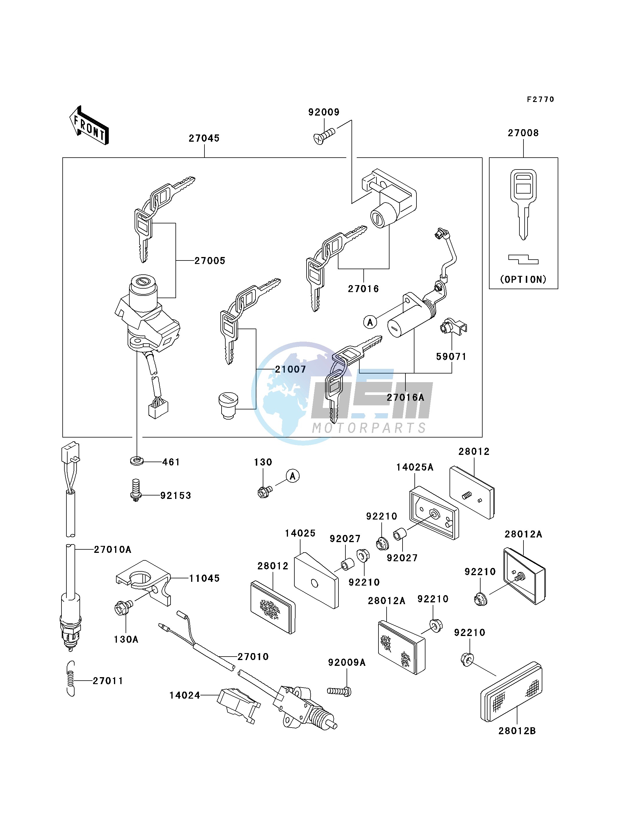 IGNITION SWITCH_LOCKS_REFLECTORS