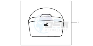 ANF125T drawing TOP BOX INNERBAG