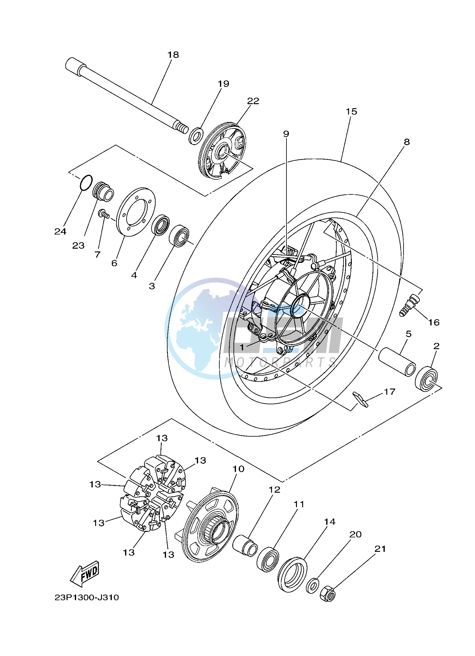 REAR WHEEL