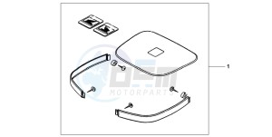 FES125A S-WING drawing PANEL SET