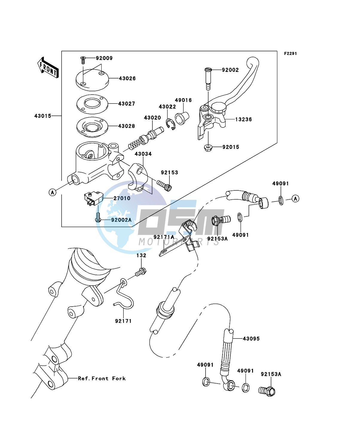 Front Master Cylinder