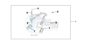 CBF1000TA Europe Direct - (ED / ABS) drawing RR.CARRIER