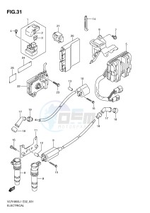 VLR1800 (E2) drawing ELECTRICAL (VLR1800L1 E19)