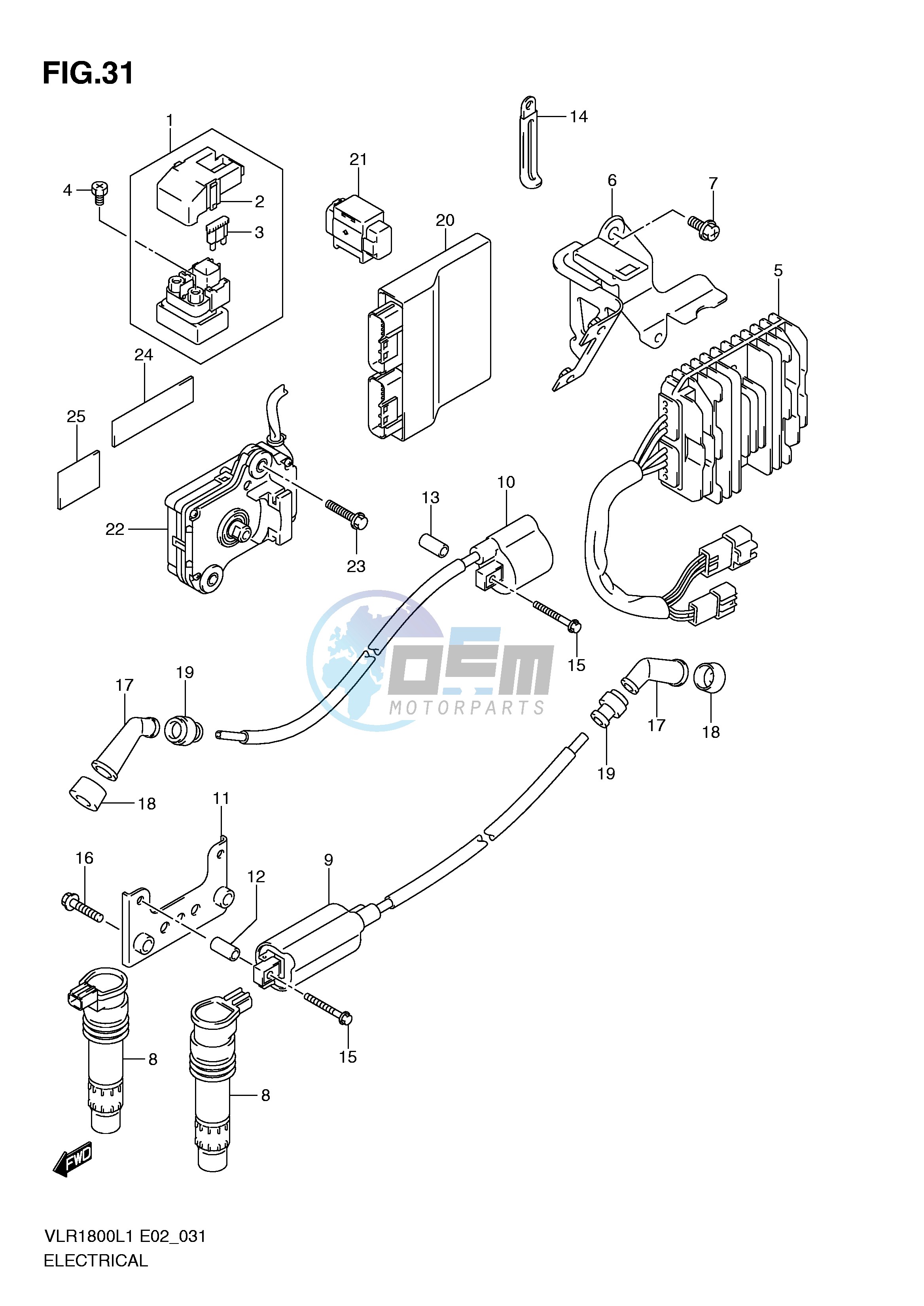 ELECTRICAL (VLR1800L1 E19)