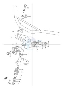 LT80 (P1) drawing STEERING SHAFT