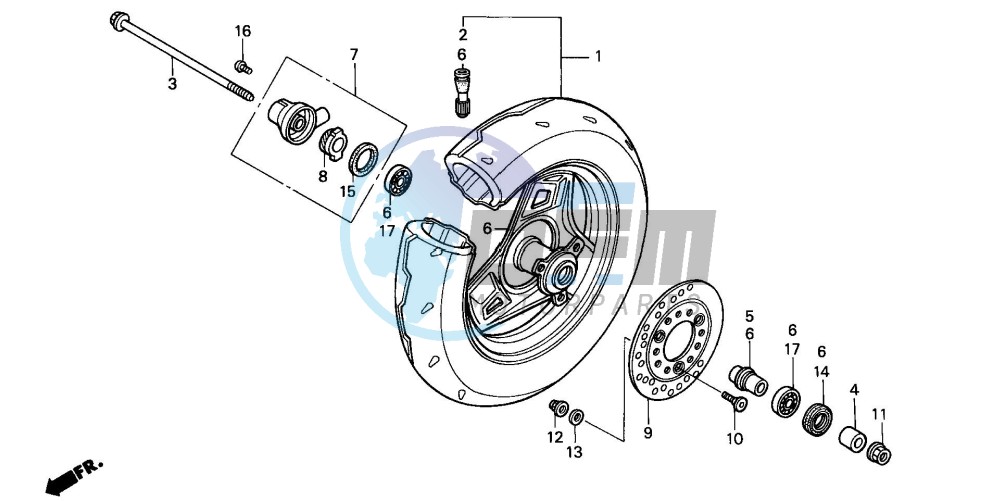 FRONT WHEEL (2)