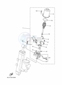 F40GETL drawing POWER-TILT-ASSEMBLY-2