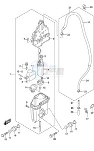 DF 175 drawing Fuel Vapor Separator