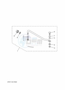 F25GE drawing STEERING-ATTACHMENT