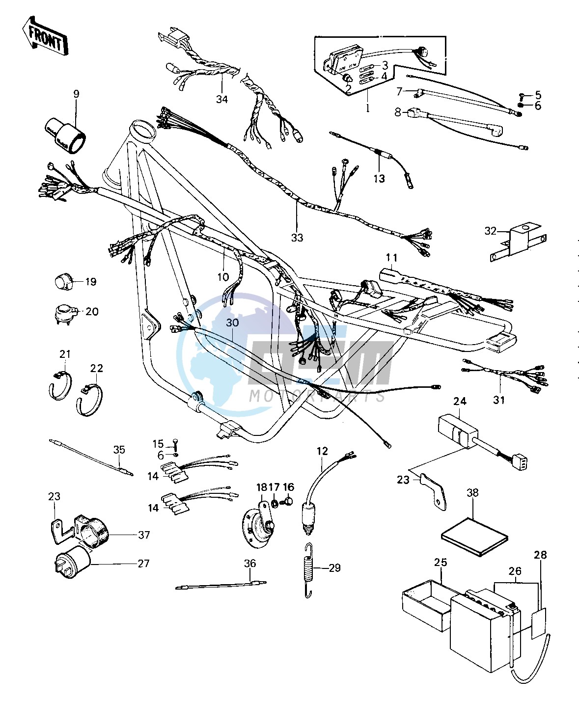 CHASSIS ELECTRICAL EQUIPMENT -- 79-81 C2_C3_C4- -