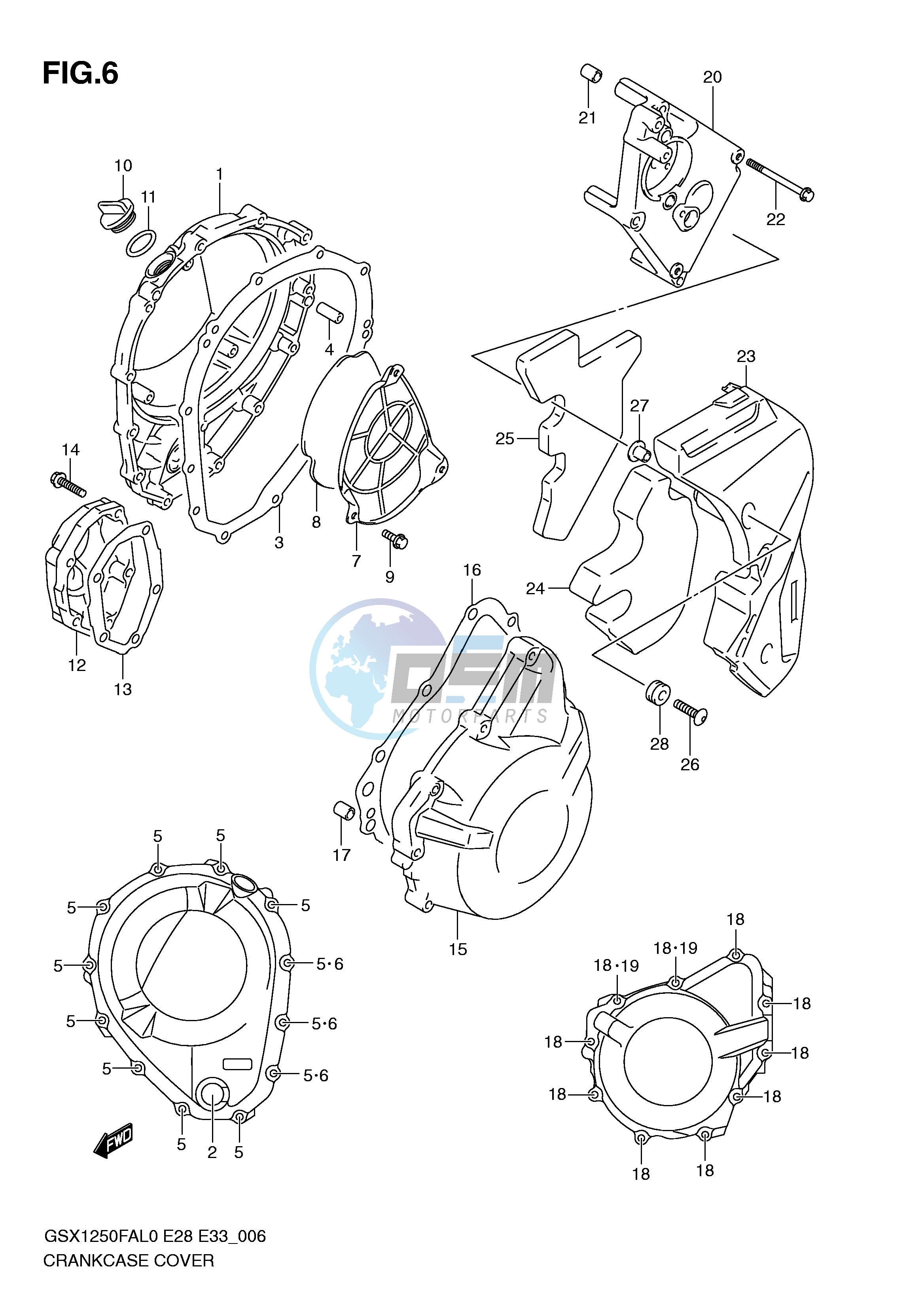 CRANKCASE COVER