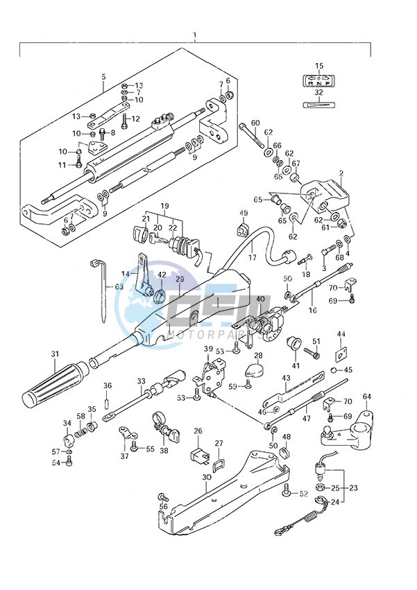 Tiller Handle