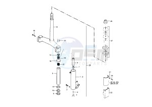 BEVERLY 125-200 drawing Front Fork