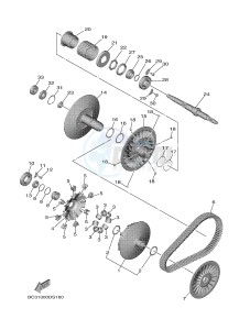 XP530D-A (BC39) drawing CLUTCH 2