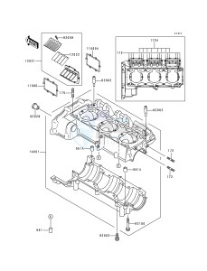 JT 900 A [900 STX] (A1-A2) [900 STX] drawing CRANKCASE