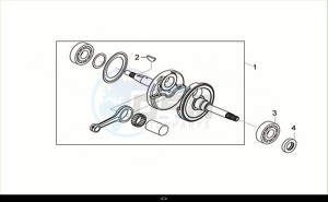 HD 300 (LS30W2Z1-EU) (M2) drawing CRANKSHAFT / HD300 (LS30W2Z1-EU) (M2)