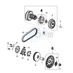 VIVA 2 SPA drawing CLUTCH